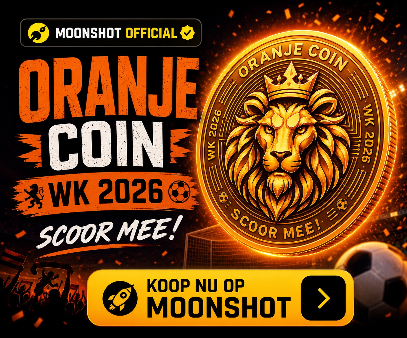 Oranje Coin WK 2026